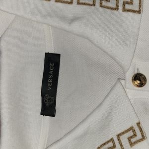 Versace GRECA COLLAR POLO SHIRT